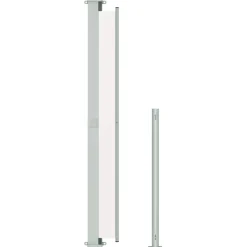 MAISON EXCLUSIVE - Auvent latéral rétractable de patio 180x300 cm crème