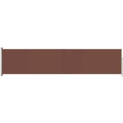 MAISON EXCLUSIVE - Auvent latéral rétractable de patio 140x600 cm marron