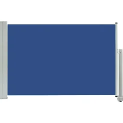 MAISON EXCLUSIVE - Auvent latéral rétractable de patio 60x300 cm bleu