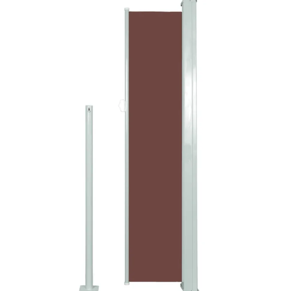 MAISON EXCLUSIVE - Auvent latéral rétractable de patio 140x300 cm marron