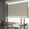 MAISON EXCLUSIVE - Auvent latéral rétractable de patio 140 x 300 cm blanc cassé