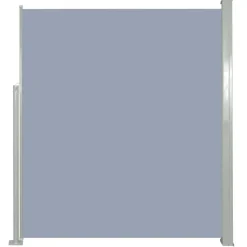 MAISON EXCLUSIVE - Auvent latéral rétractable de patio 160 x 300 cm gris