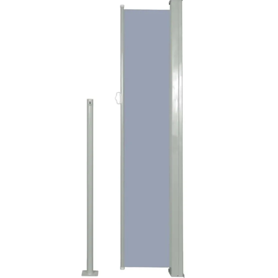 MAISON EXCLUSIVE - Auvent latéral rétractable de patio 160 x 300 cm gris