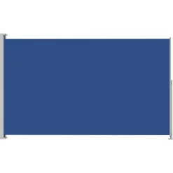 MAISON EXCLUSIVE - Auvent latéral rétractable de patio 180x300 cm bleu
