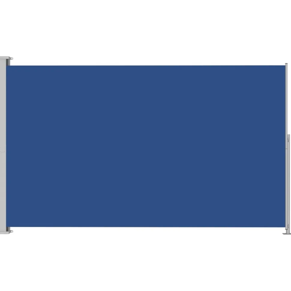 MAISON EXCLUSIVE - Auvent latéral rétractable de patio 180x300 cm bleu