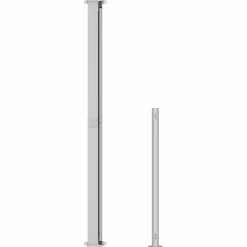 MAISON EXCLUSIVE - Auvent latéral rétractable de patio 180x300 cm bleu