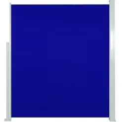 MAISON EXCLUSIVE - Auvent latéral rétractable de patio 160x300 cm bleu