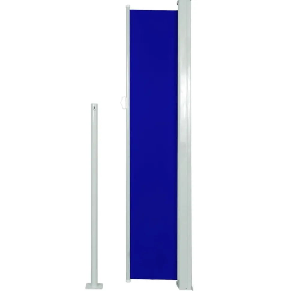 MAISON EXCLUSIVE - Auvent latéral rétractable de patio 160x300 cm bleu