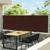 MAISON EXCLUSIVE - Auvent latéral rétractable de patio 140x600 cm marron