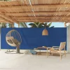 MAISON EXCLUSIVE - Auvent latéral rétractable de patio 180x600 cm bleu