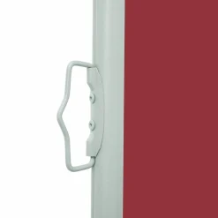 MAISON EXCLUSIVE - Auvent latéral rétractable de patio 120x500 cm rouge