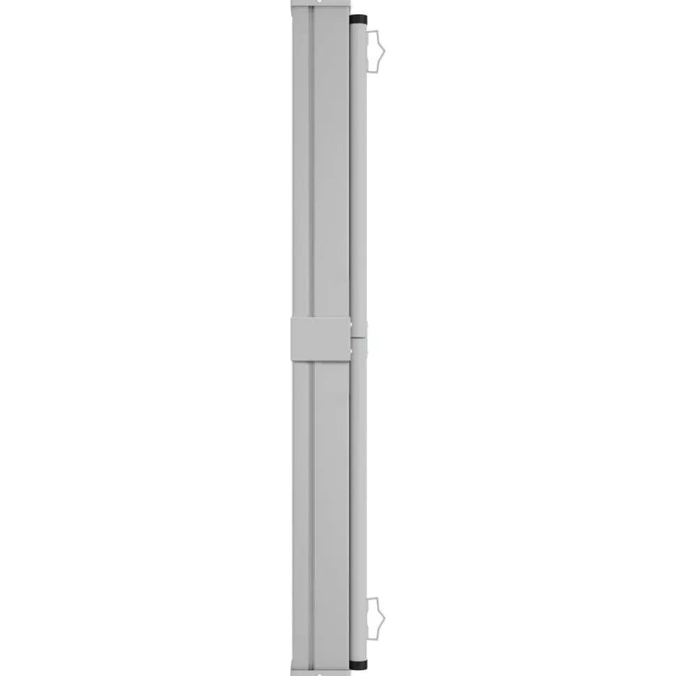 MAISON EXCLUSIVE - Auvent latéral rétractable de patio 140x600 cm rouge