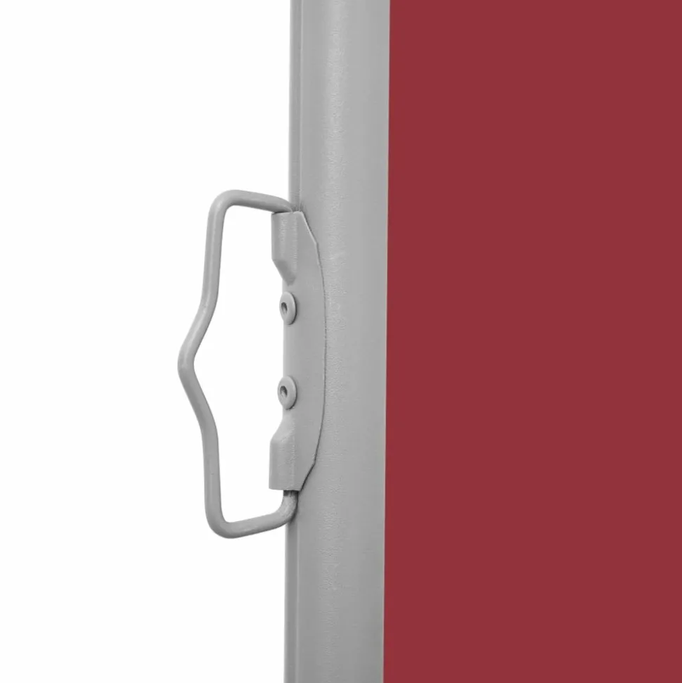 MAISON EXCLUSIVE - Auvent latéral rétractable de patio 140x600 cm rouge