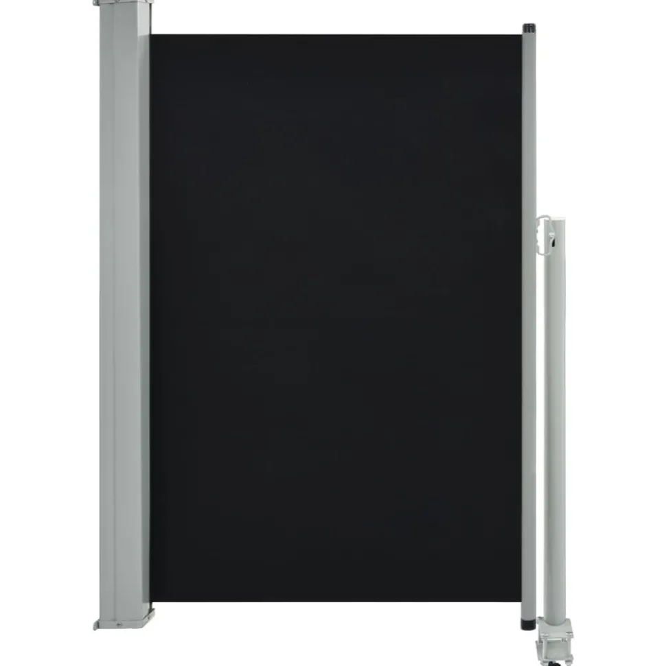 MAISON EXCLUSIVE - Auvent latéral rétractable de patio 120 x 300 cm noir