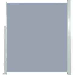 MAISON EXCLUSIVE - Auvent latéral rétractable de patio 160x300 cm gris
