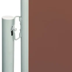 MAISON EXCLUSIVE - Auvent latéral rétractable de patio 200x600 cm marron