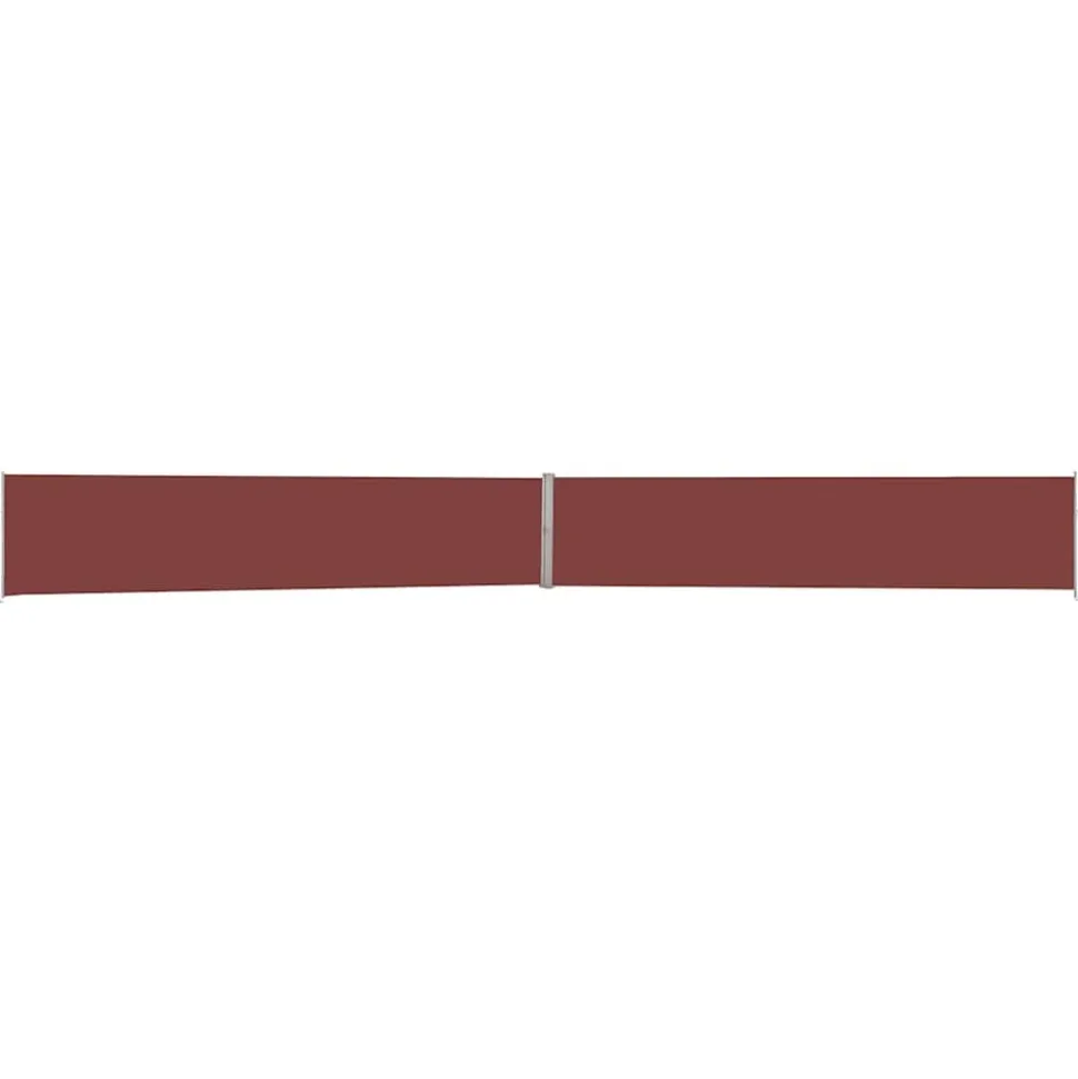 MAISON EXCLUSIVE - Auvent latéral rétractable de patio 140x1200 cm marron