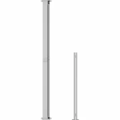 MAISON EXCLUSIVE - Auvent latéral rétractable de patio 200x300 cm bleu