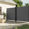 MAISON EXCLUSIVE - Auvent latéral rétractable anthracite 200x1200 cm