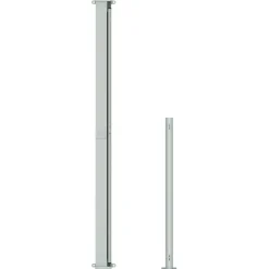 MAISON EXCLUSIVE - Auvent latéral rétractable de patio 220x300 cm crème