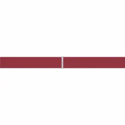 MAISON EXCLUSIVE - Auvent latéral rétractable de patio 170x1200 cm rouge