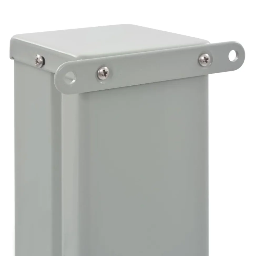 MAISON EXCLUSIVE - Auvent latéral rétractable de patio 140 x 300 cm gris