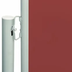 MAISON EXCLUSIVE - Auvent latéral rétractable de patio 180x600 cm rouge