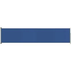 MAISON EXCLUSIVE - Auvent latéral rétractable de patio 140x600 cm bleu