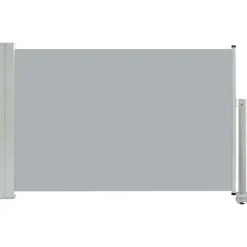 MAISON EXCLUSIVE - Auvent latéral rétractable de patio 60x300 cm gris