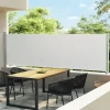 MAISON EXCLUSIVE - Auvent latéral rétractable de patio 140x600 cm crème