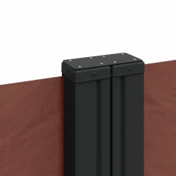 MAISON EXCLUSIVE - Auvent latéral rétractable marron 200x1200 cm