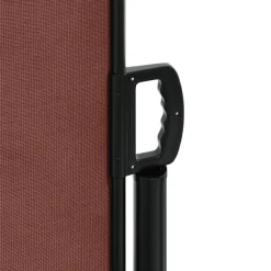 MAISON EXCLUSIVE - Auvent latéral rétractable marron 200x1200 cm