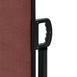 MAISON EXCLUSIVE - Auvent latéral rétractable marron 220x1200 cm