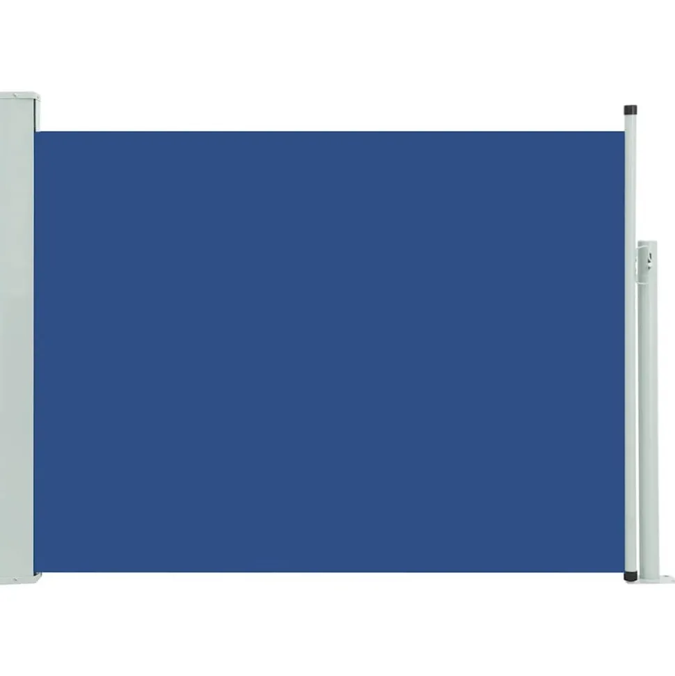 MAISON EXCLUSIVE - Auvent latéral rétractable de patio 120x500 cm bleu