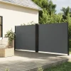 MAISON EXCLUSIVE - Auvent latéral rétractable anthracite 180x1200 cm