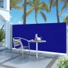 MAISON EXCLUSIVE - Auvent latéral rétractable de patio 140x300 cm bleu