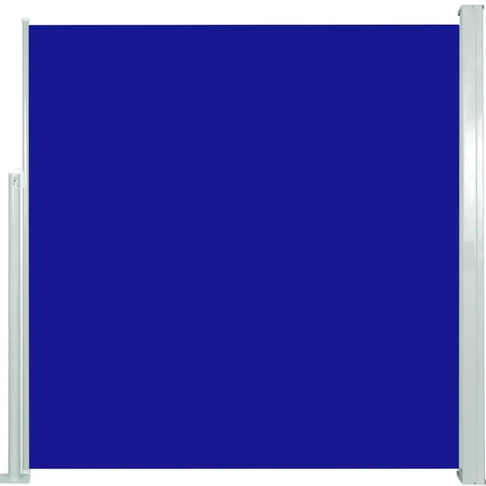 MAISON EXCLUSIVE - Auvent latéral rétractable de patio 140x300 cm bleu