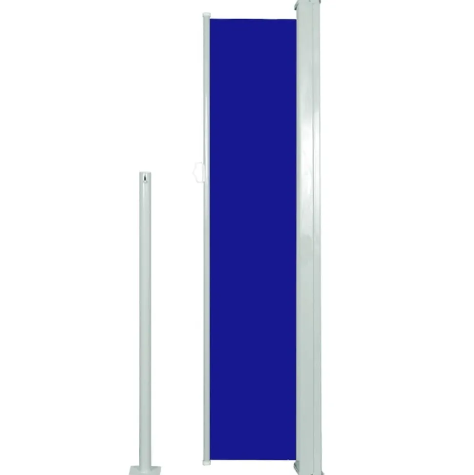 MAISON EXCLUSIVE - Auvent latéral rétractable de patio 140x300 cm bleu