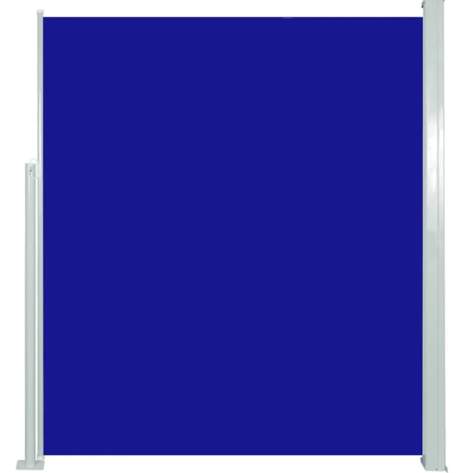 MAISON EXCLUSIVE - Auvent latéral rétractable de patio 160x500 cm bleu