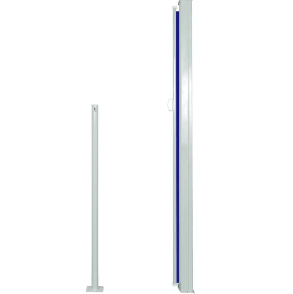 MAISON EXCLUSIVE - Auvent latéral rétractable de patio 160x500 cm bleu