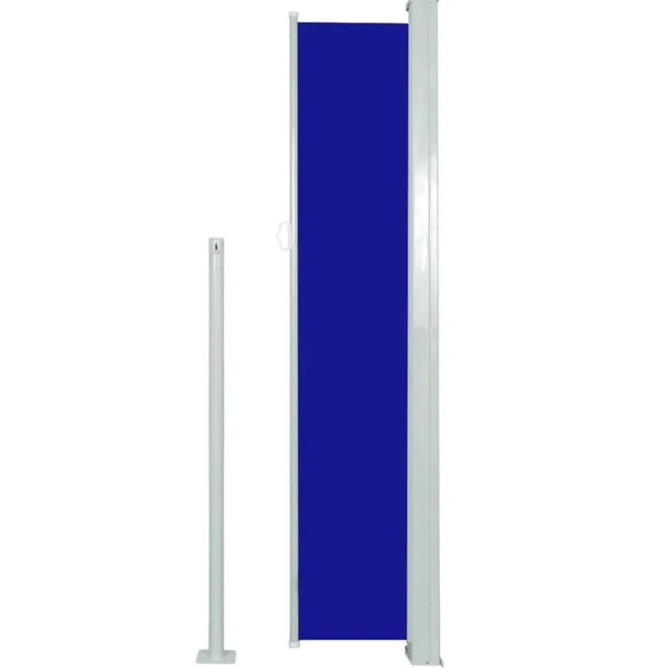 MAISON EXCLUSIVE - Auvent latéral rétractable de patio 160x500 cm bleu