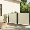 MAISON EXCLUSIVE - Auvent latéral rétractable crème 140x600 cm