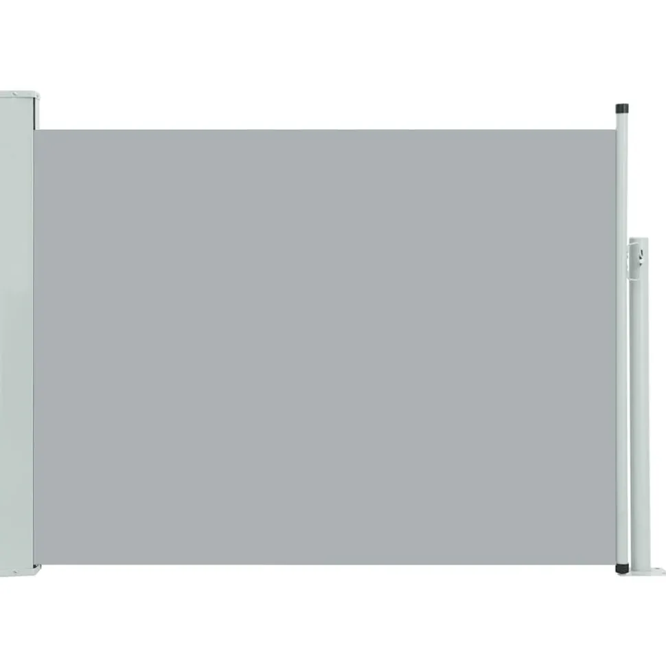 MAISON EXCLUSIVE - Auvent latéral rétractable de patio 100x500 cm gris