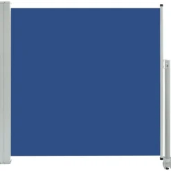 MAISON EXCLUSIVE - Auvent latéral rétractable de patio 160x300 cm bleu
