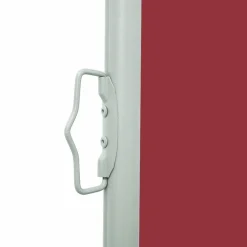 MAISON EXCLUSIVE - Auvent latéral rétractable de patio 160x600 cm rouge