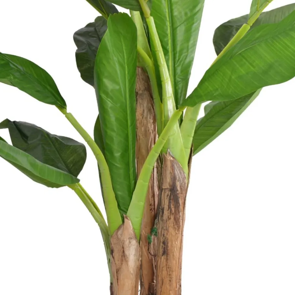 MAISON EXCLUSIVE - Bananier artificiel avec pot 175 cm vert