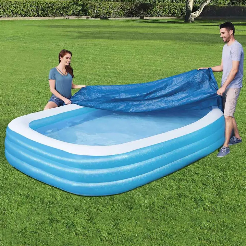 MAISON EXCLUSIVE - Bestway couverture de piscine flowclear 305x183x56 cm
