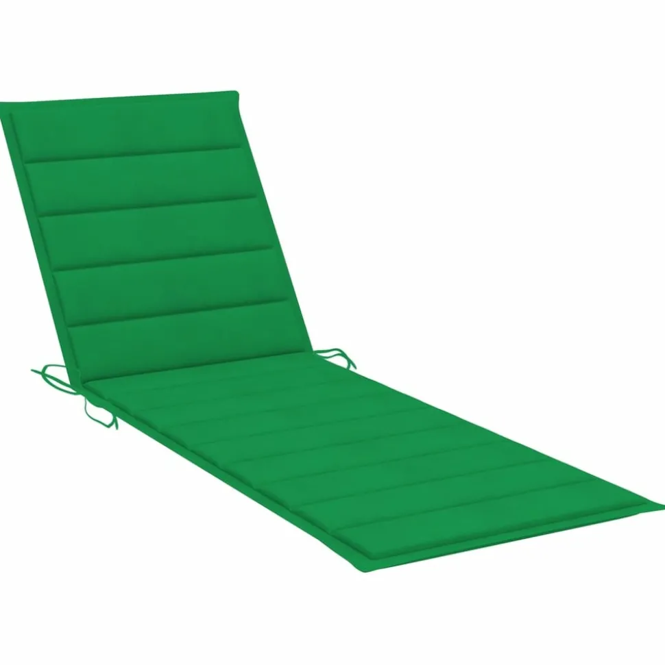 MAISON EXCLUSIVE - Chaise longue de jardin 2 places avec coussins acacia solide