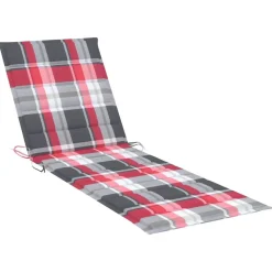 MAISON EXCLUSIVE - Chaise longue de jardin 2 places avec coussins acacia solide