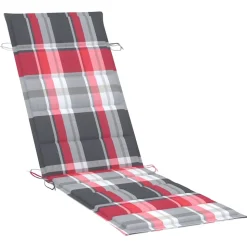 MAISON EXCLUSIVE - Chaises longues lot de 2 avec coussins bois d'acacia solide
